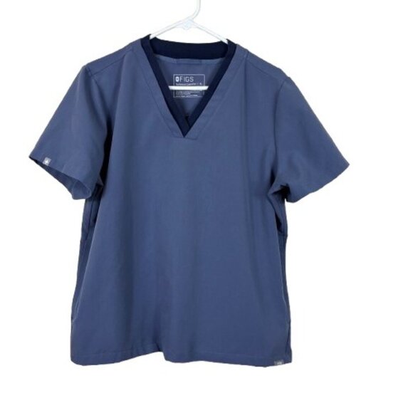Figs Technical Collection Oran Scrubs Top Short Sleeve Size XL - Picture 1 of 8